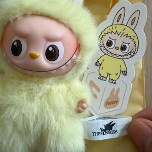 Labubu Pink for Love Letter F Monster Doll